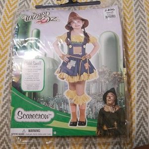 Wizard of oz Scarecrow girl Costume Size small